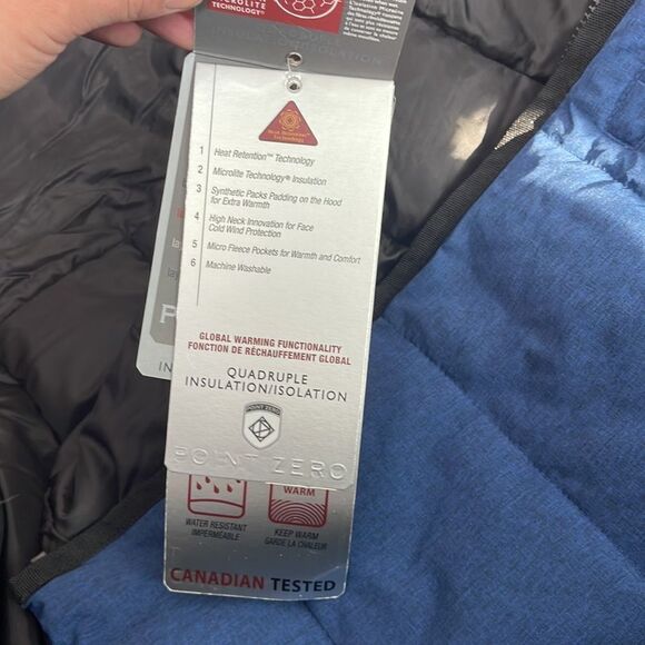 Point Zero Mens Jacket Medium Quadruple Insulation. BRAND NEW - Picture 7 of 7